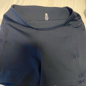 Senita Athletics Navy Blue Rio Shorts